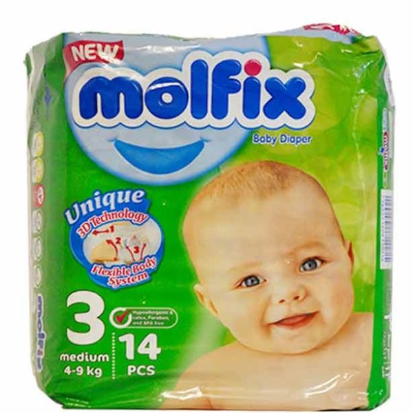 مولفیکس 3 بسته 14 تایی