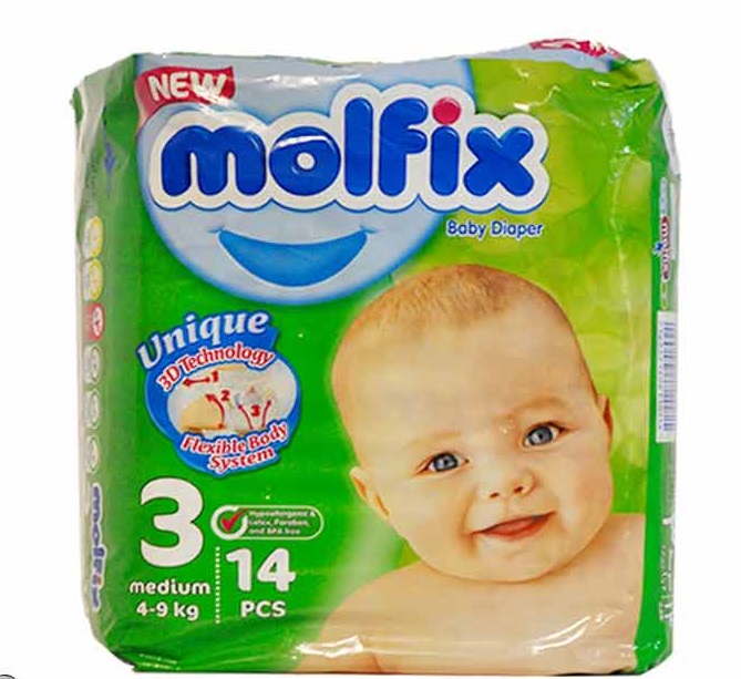 مولفیکس 3 بسته 14 تایی مولفیکس 3 بسته 14 تایی