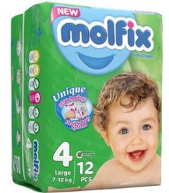 مولفیکس 12 عددی سایز 4